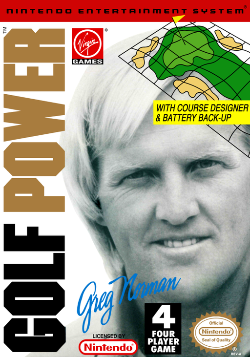 Greg Norman's Golf Power (USA) box art